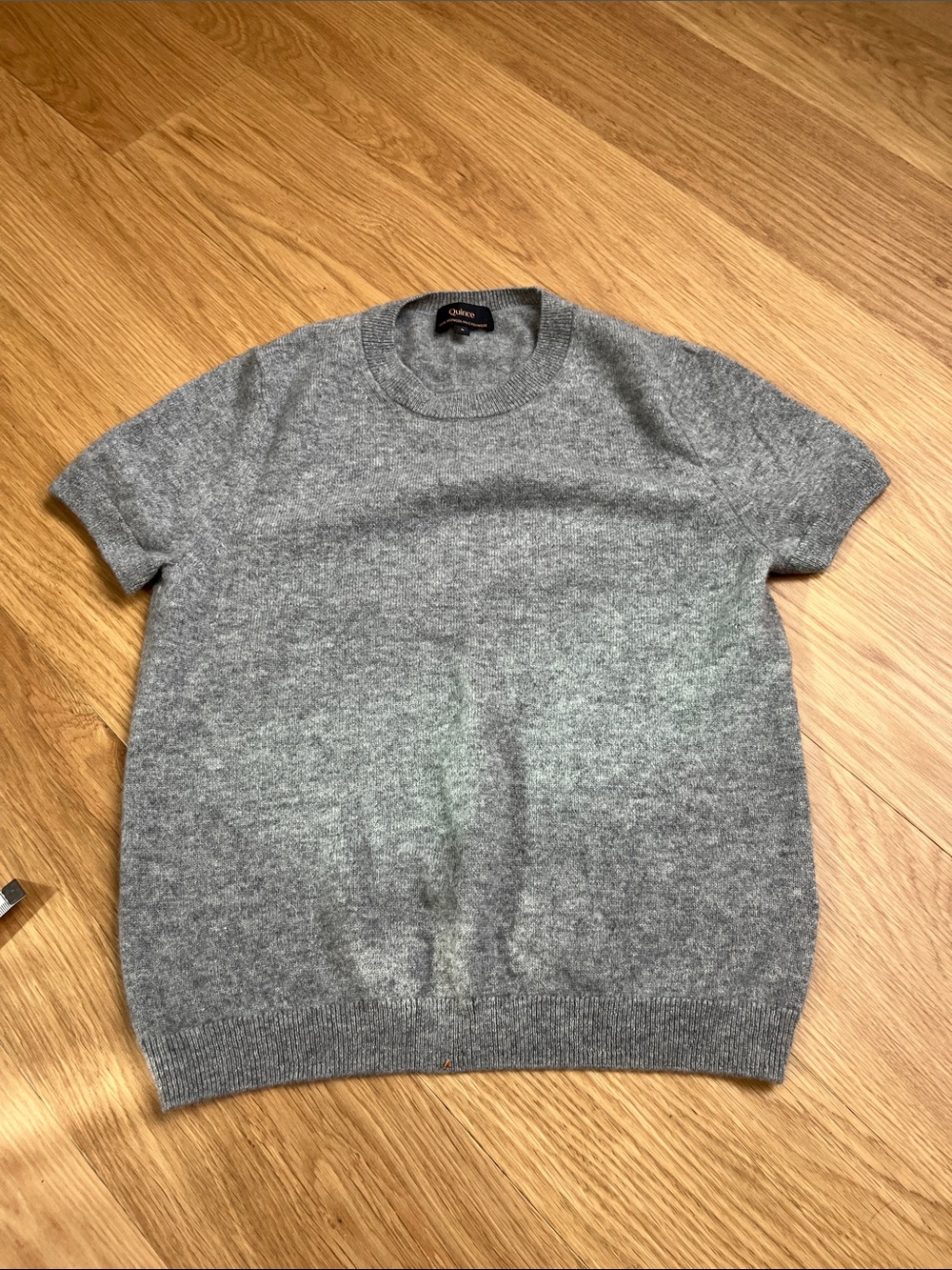 Quince Women’s Mongolian Cashmere Tee size S